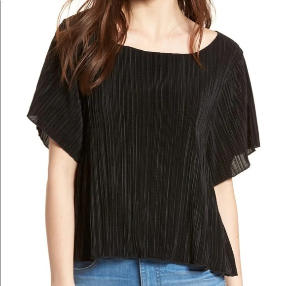 Madewell Micropleat Top - Picture 1 of 7